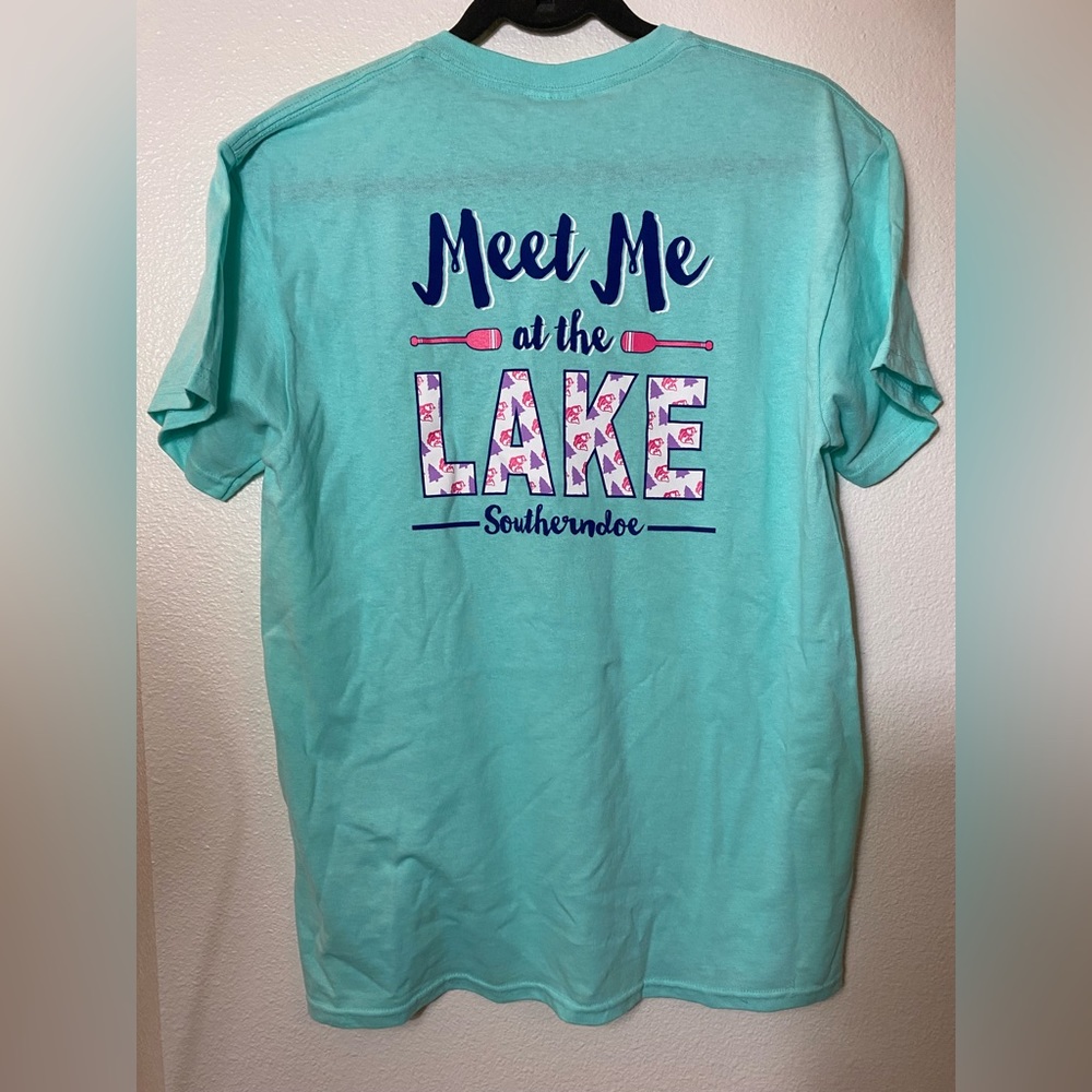 New. Southerndoe meet me at the lake tee shirt